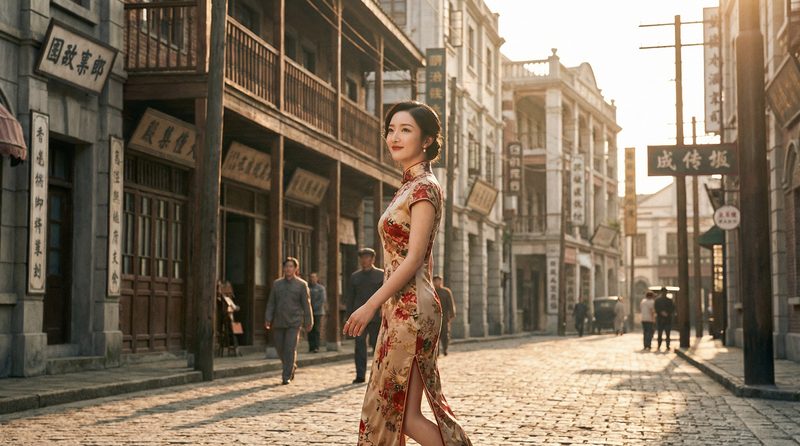 每日吃瓜考古素材-旗袍系列